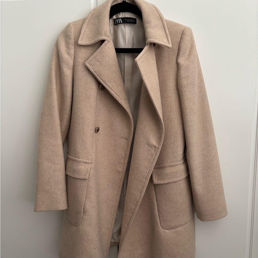 Zara Women's Beige Trench Coat